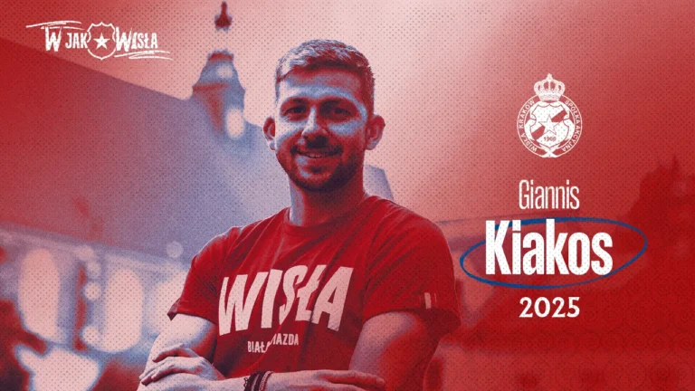 Giannis Kiakos nowym piłkarzem Wisły Kraków!  