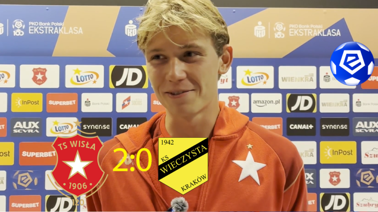 Wywiad z Jakubem Krzyżanowskim po wygranej z Wieczystą